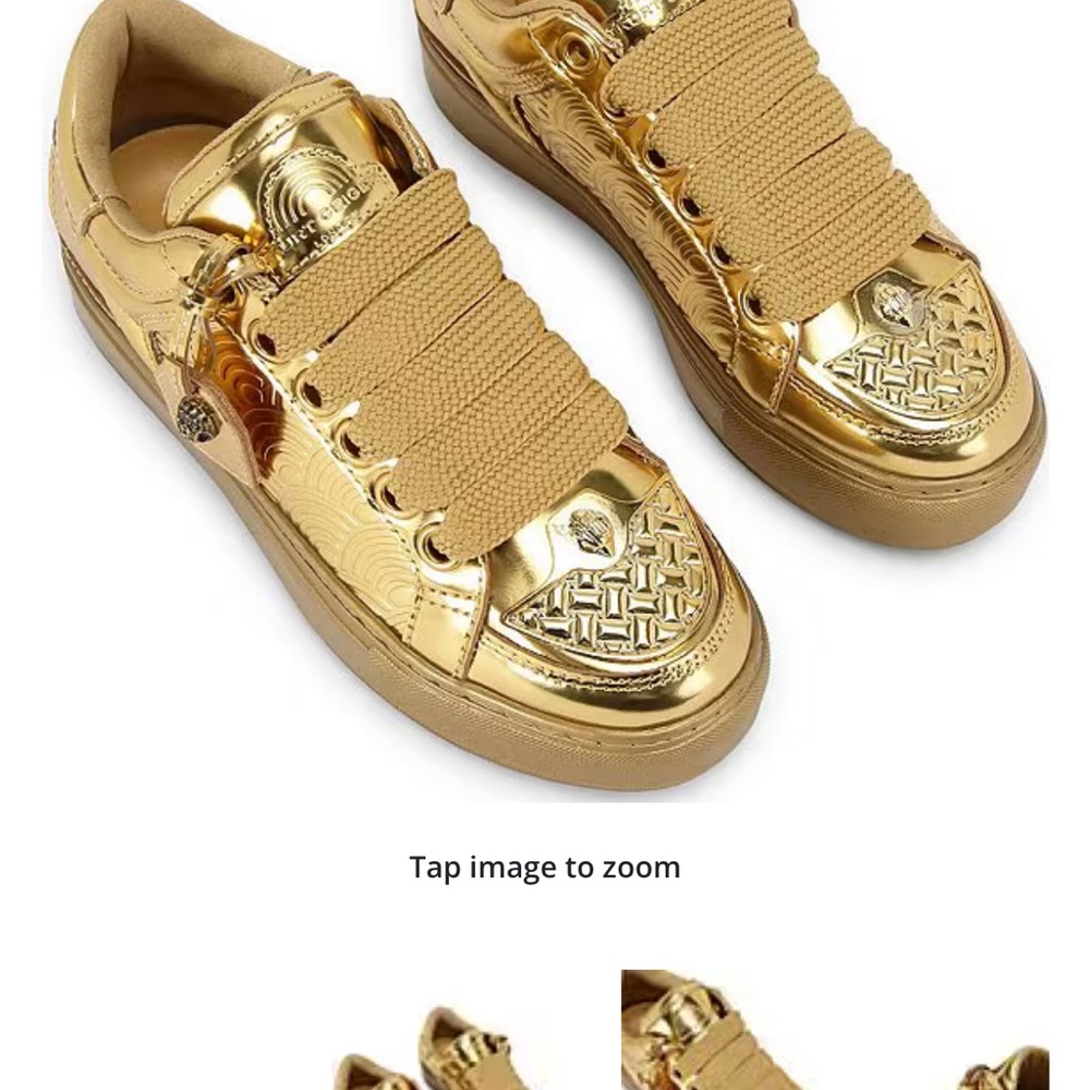 Kurt Geiger Gold Sneakers